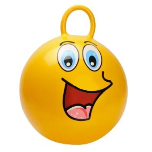 SkippyBal geel gezicht 45 cm